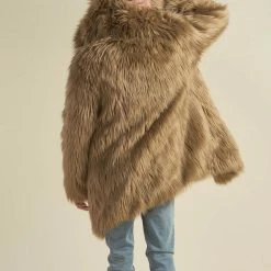 SpiritHoods LLC Ash Wolf Classic Faux Fur Coat | Men's 9 SpiritHoods LLC Ash Wolf Classic Faux Fur Coat | Men's