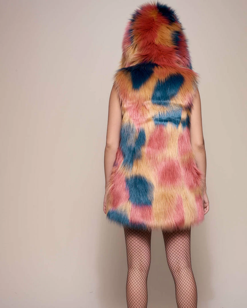 SpiritHoods LLC DAY TIME STYLE American Swallow Hooded Faux Fur Vest | Women's 6 SpiritHoods LLC DAY TIME STYLE American Swallow Hooded Faux Fur Vest | Women's