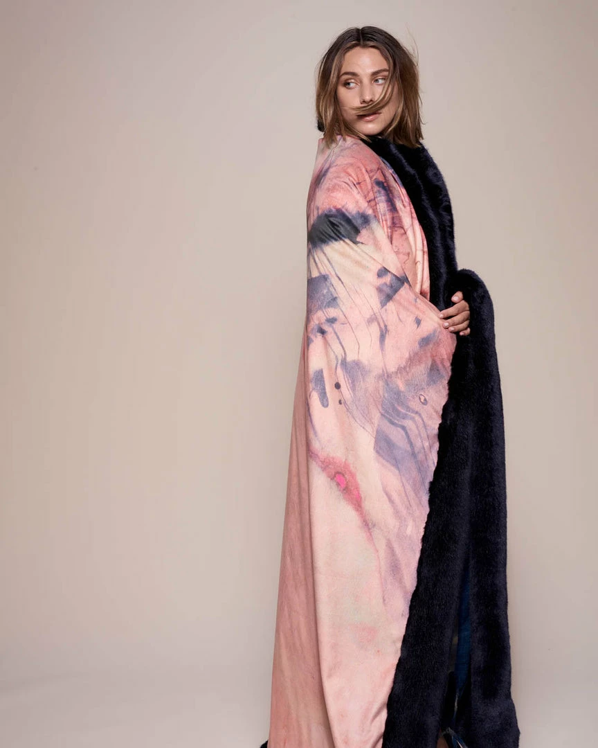 SpiritHoods LLC CUDDLE TIME Indigo Wolf Luxe Faux Fur Collector Edition Throw 5 SpiritHoods LLC CUDDLE TIME Indigo Wolf Luxe Faux Fur Collector Edition Throw