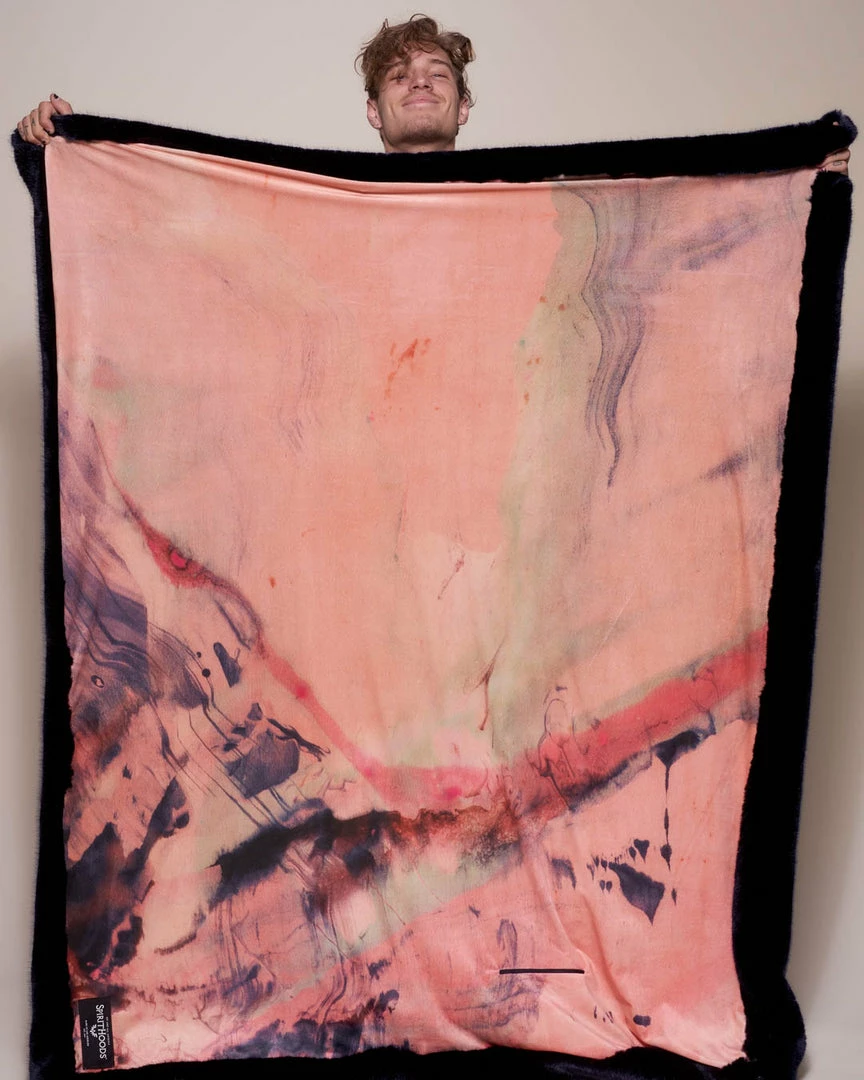 SpiritHoods LLC CUDDLE TIME Indigo Wolf Luxe Faux Fur Collector Edition Throw 3 SpiritHoods LLC CUDDLE TIME Indigo Wolf Luxe Faux Fur Collector Edition Throw