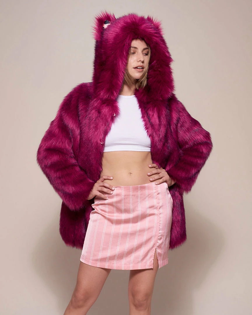 SpiritHoods LLC Love Wolf Luxe Classic Faux Fur Coat | Women's COLORFUL PARTY ANIMALS 3 SpiritHoods LLC Love Wolf Luxe Classic Faux Fur Coat | Women's COLORFUL PARTY ANIMALS