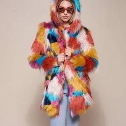 SpiritHoods LLC Butterfly Hooded Faux Fur Coat | Women's 18 SpiritHoods LLC Butterfly Hooded Faux Fur Coat | Women's