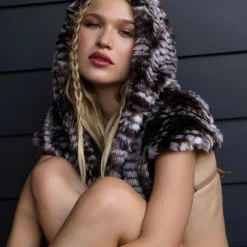 SpiritHoods LLC DAY TIME STYLE Viper Collector Edition Faux Fur Shawl | Women's