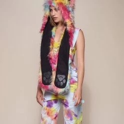 SpiritHoods LLC WOMENS Oaxaca Jaguar Collector Edition Faux Fur Hood 14 SpiritHoods LLC WOMENS Oaxaca Jaguar Collector Edition Faux Fur Hood