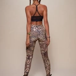 SpiritHoods LLC Amur Leopard Velvet Leggings