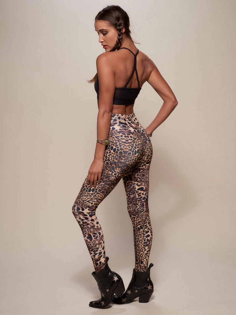 SpiritHoods LLC Amur Leopard Velvet Leggings 4 SpiritHoods LLC Amur Leopard Velvet Leggings