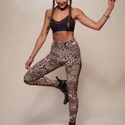 SpiritHoods LLC Amur Leopard Velvet Leggings 9 SpiritHoods LLC Amur Leopard Velvet Leggings