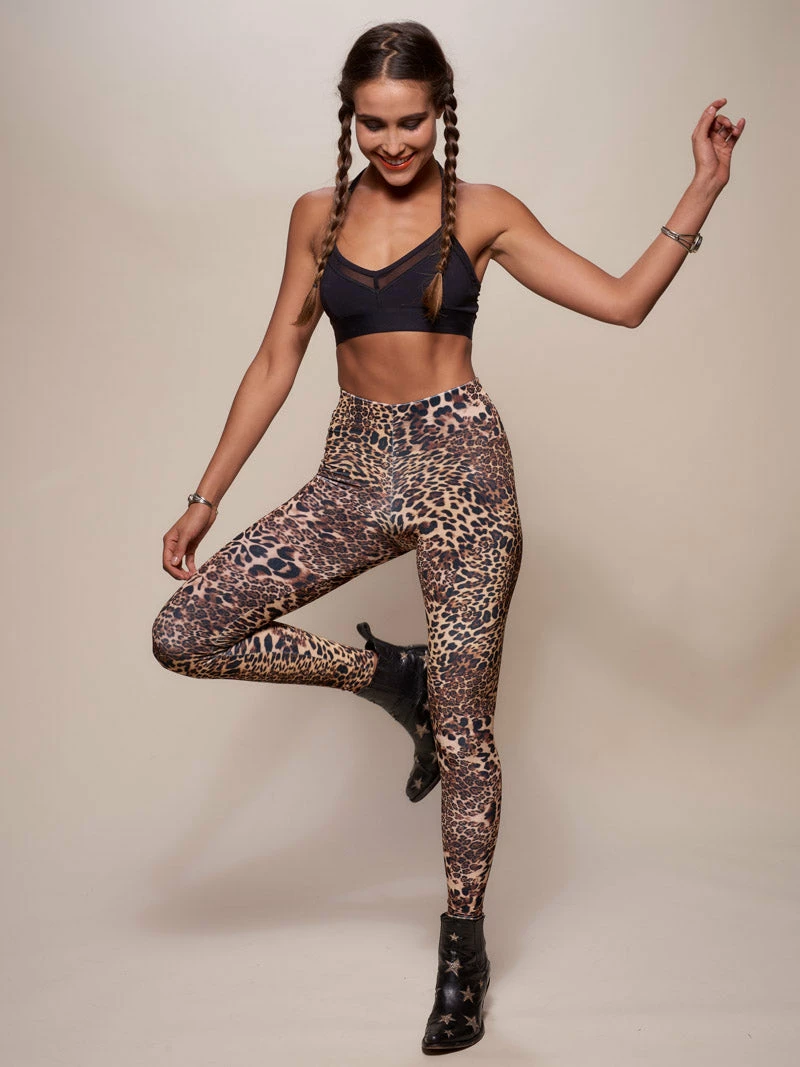 SpiritHoods LLC Amur Leopard Velvet Leggings 3 SpiritHoods LLC Amur Leopard Velvet Leggings