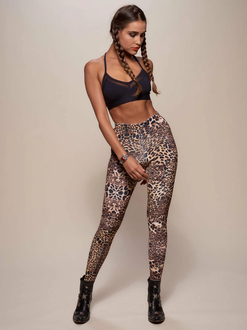 SpiritHoods LLC Amur Leopard Velvet Leggings 6 SpiritHoods LLC Amur Leopard Velvet Leggings