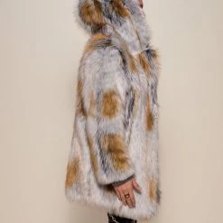SpiritHoods LLC Arctic Fox Classic Faux Fur Coat | Men's