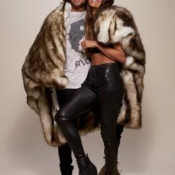 SpiritHoods LLC Brown Husky Faux Fur Throw BACK-IN-STOCK