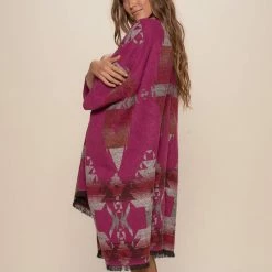 SpiritHoods LLC Grey Fox Fabric Poncho | Women's COMING SOON