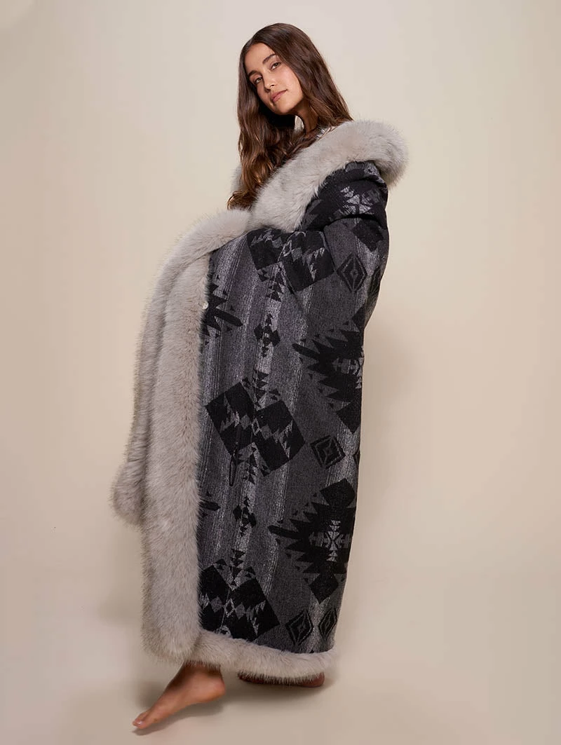 SpiritHoods LLC CUDDLE TIME Arctic Wolf Faux Fur Throw 10 SpiritHoods LLC CUDDLE TIME Arctic Wolf Faux Fur Throw