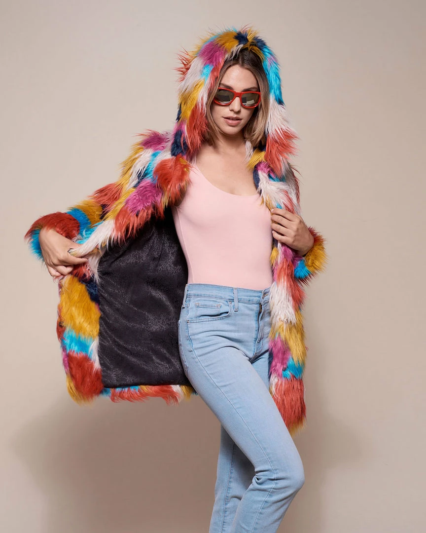 SpiritHoods LLC Butterfly Hooded Faux Fur Coat | Women's 4 SpiritHoods LLC Butterfly Hooded Faux Fur Coat | Women's