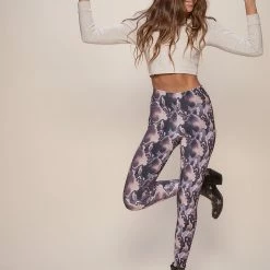SpiritHoods LLC Snakeskin Velvet SpiritHoods Leggings | Women's WOMENS