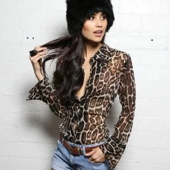 SpiritHoods LLC Mother Meow Faux Fur Hood