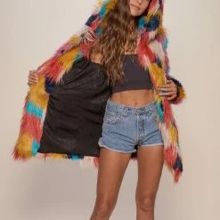SpiritHoods LLC Butterfly Hooded Faux Fur Coat | Women's 20 SpiritHoods LLC Butterfly Hooded Faux Fur Coat | Women's