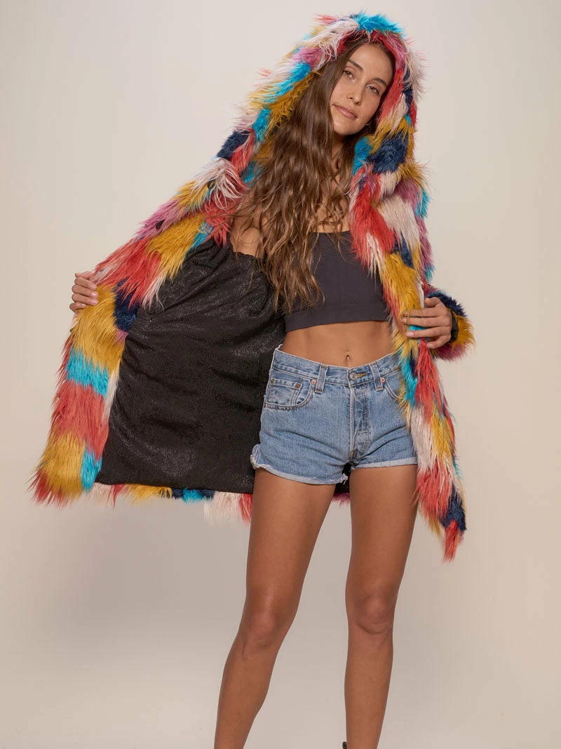 SpiritHoods LLC Butterfly Hooded Faux Fur Coat | Women's 10 SpiritHoods LLC Butterfly Hooded Faux Fur Coat | Women's