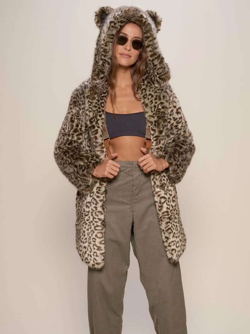 SpiritHoods LLC Forest Leopard Luxe Classic Faux Fur Coat | Women's 5 SpiritHoods LLC Forest Leopard Luxe Classic Faux Fur Coat | Women's
