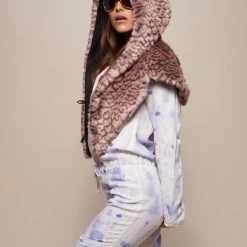 SpiritHoods LLC Mermaid Collector Edition Faux Fur Shawl | Women's