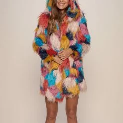 SpiritHoods LLC Butterfly Hooded Faux Fur Coat | Women's 21 SpiritHoods LLC Butterfly Hooded Faux Fur Coat | Women's