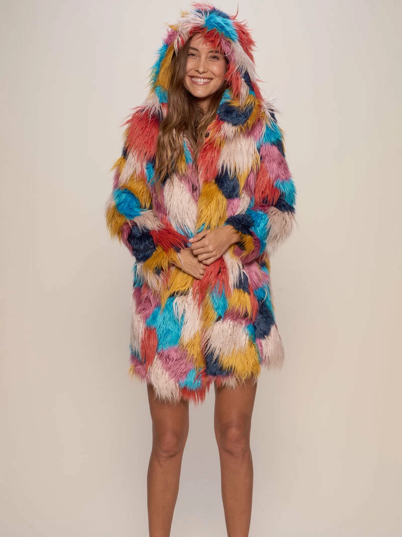 SpiritHoods LLC Butterfly Hooded Faux Fur Coat | Women's 11 SpiritHoods LLC Butterfly Hooded Faux Fur Coat | Women's