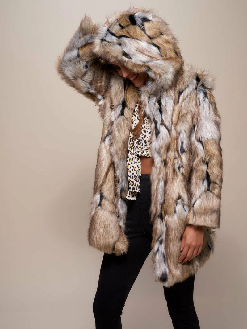 SpiritHoods LLC Wolverine Hooded Faux Fur Coat | Women's 5 SpiritHoods LLC Wolverine Hooded Faux Fur Coat | Women's