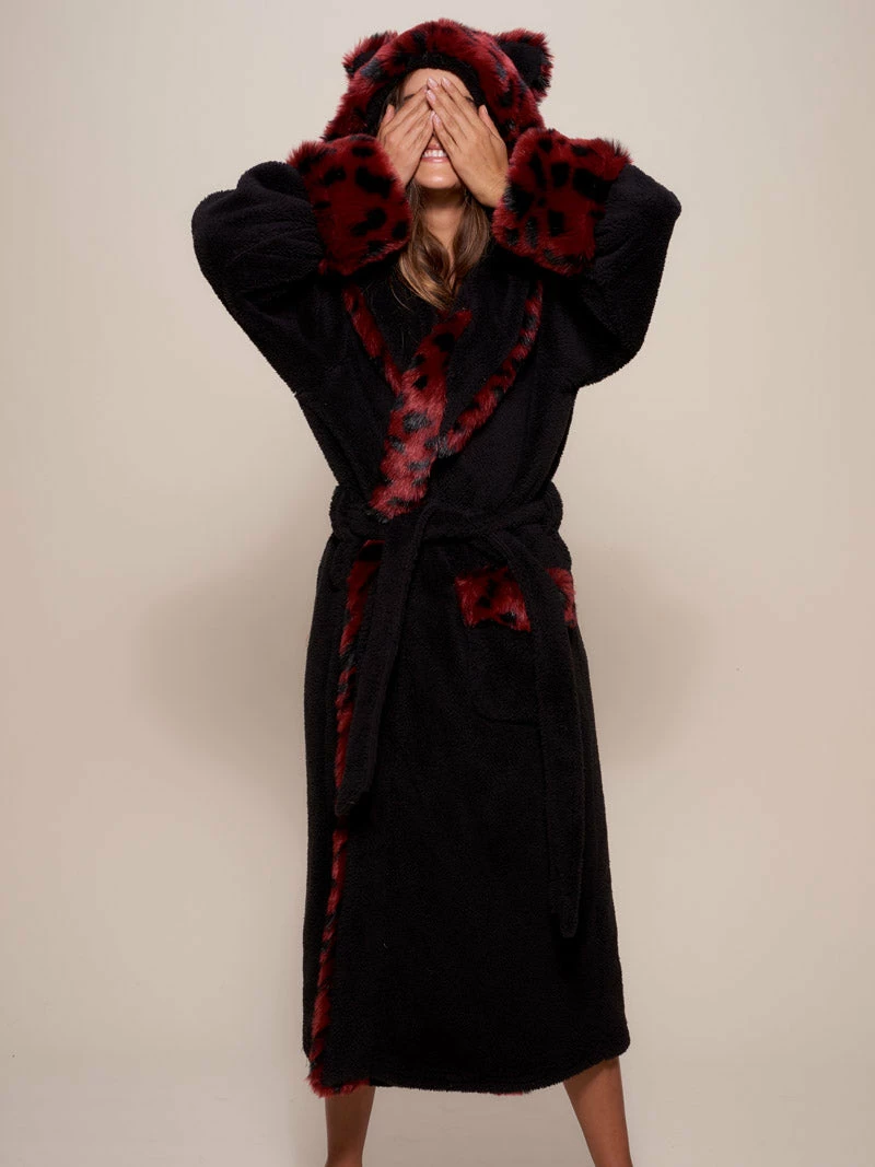 SpiritHoods LLC COMING SOON Wild Cat Classic Faux Fur Robe | Women's 4 SpiritHoods LLC COMING SOON Wild Cat Classic Faux Fur Robe | Women's