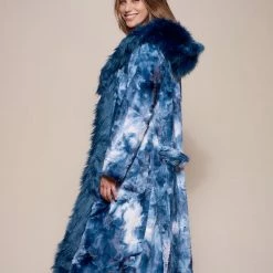 SpiritHoods LLC Water Wolf Classic Faux Fur Style Robe | Women's NIGHT TIME STYLE 18 SpiritHoods LLC Water Wolf Classic Faux Fur Style Robe | Women's NIGHT TIME STYLE