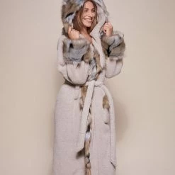 SpiritHoods LLC Wolverine Classic Faux Fur Robe | Women's