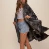 SpiritHoods LLC Night Fox Fabric Poncho | Women's DAY TIME STYLE