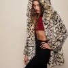 SpiritHoods LLC Classic Ocelot Luxe Faux Fur SpiritHood Coat