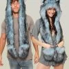 SpiritHoods LLC *Almost Purfect* Ice Husky Luxe Faux Fur Hood