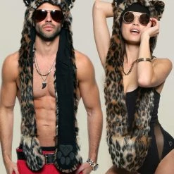 SpiritHoods LLC *Almost Purfect* Leopard SpiritHood