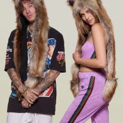SpiritHoods LLC *Almost Purfect* Red Fox SpiritHood