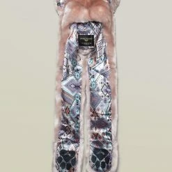 SpiritHoods FESTIVAL SALE *Almost Purfect* Rose Quartz Luxe Faux Fur Hood