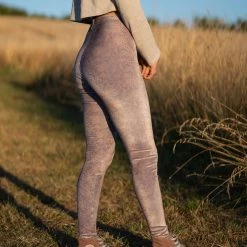 SpiritHoods LLC DAY TIME STYLE Rattlesnake High-Waisted Velvet Leggings | Women's