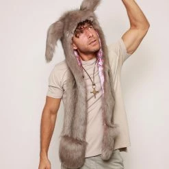 SpiritHoods Nasty Rabbit Collector Edition Faux Fur Hood | Men's NEW