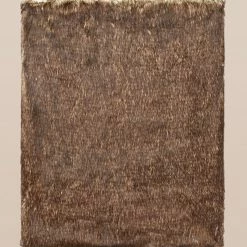 SpiritHoods LLC CUDDLE TIME Brown Husky Italy Faux Fur Throw