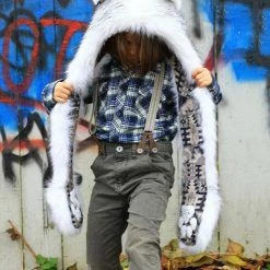 SpiritHoods LLC Kids Husky Faux Fur SpiritHood