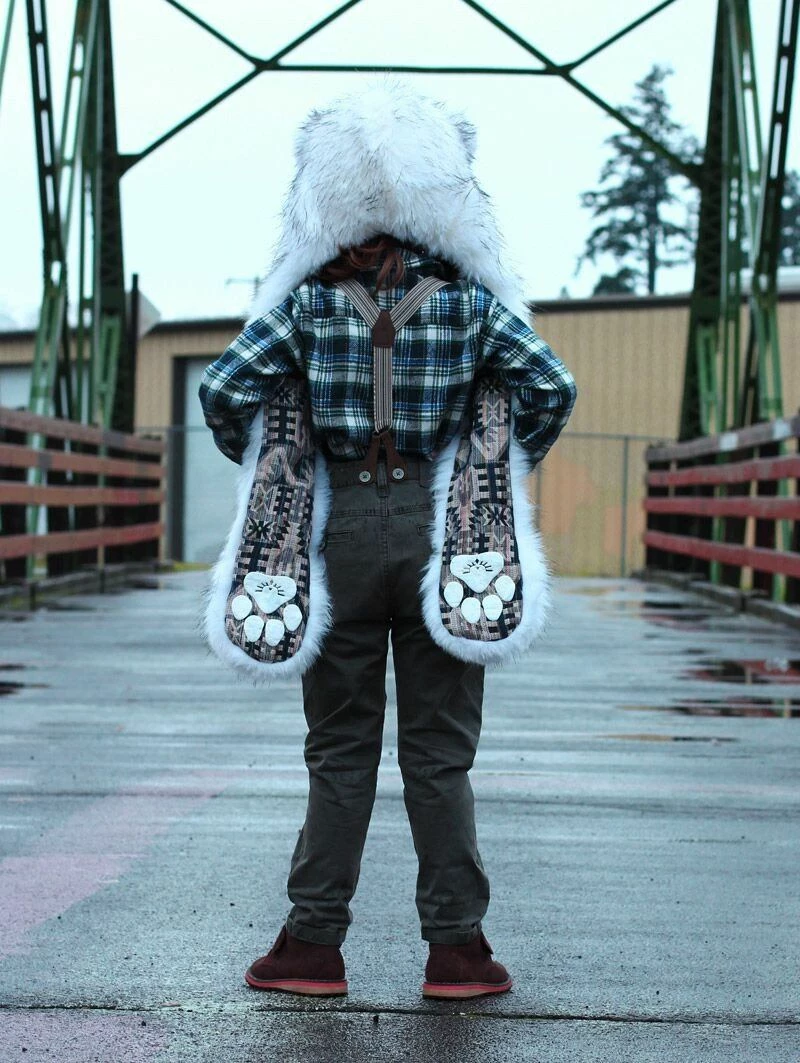 SpiritHoods LLC Kids Husky Faux Fur SpiritHood 5 SpiritHoods LLC Kids Husky Faux Fur SpiritHood