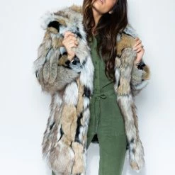 SpiritHoods LLC Wolverine Hooded Faux Fur Coat | Women's 15 SpiritHoods LLC Wolverine Hooded Faux Fur Coat | Women's